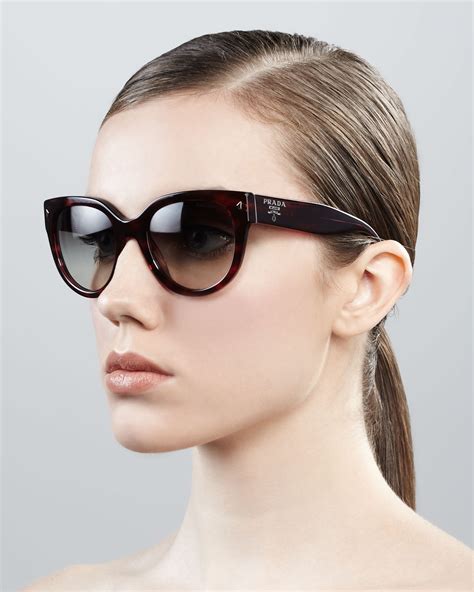 prada cat eyes sunglasses|59mm cat eye sunglasses Prada.